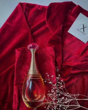 Pyjama Livia : Deux pièces Rouge bordeaux en velours