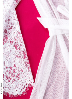 Déshabillée Bellinda: Ensemble lingerie en tulle et dentelle