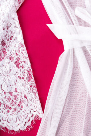 Déshabillée Bellinda: Ensemble lingerie en tulle et dentelle