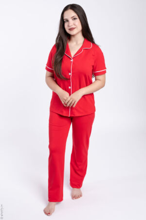 Pyjama Colette en Rouge