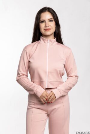 Ensemble Alma Rose : Veste Chic et Pantalon Confort Élastique