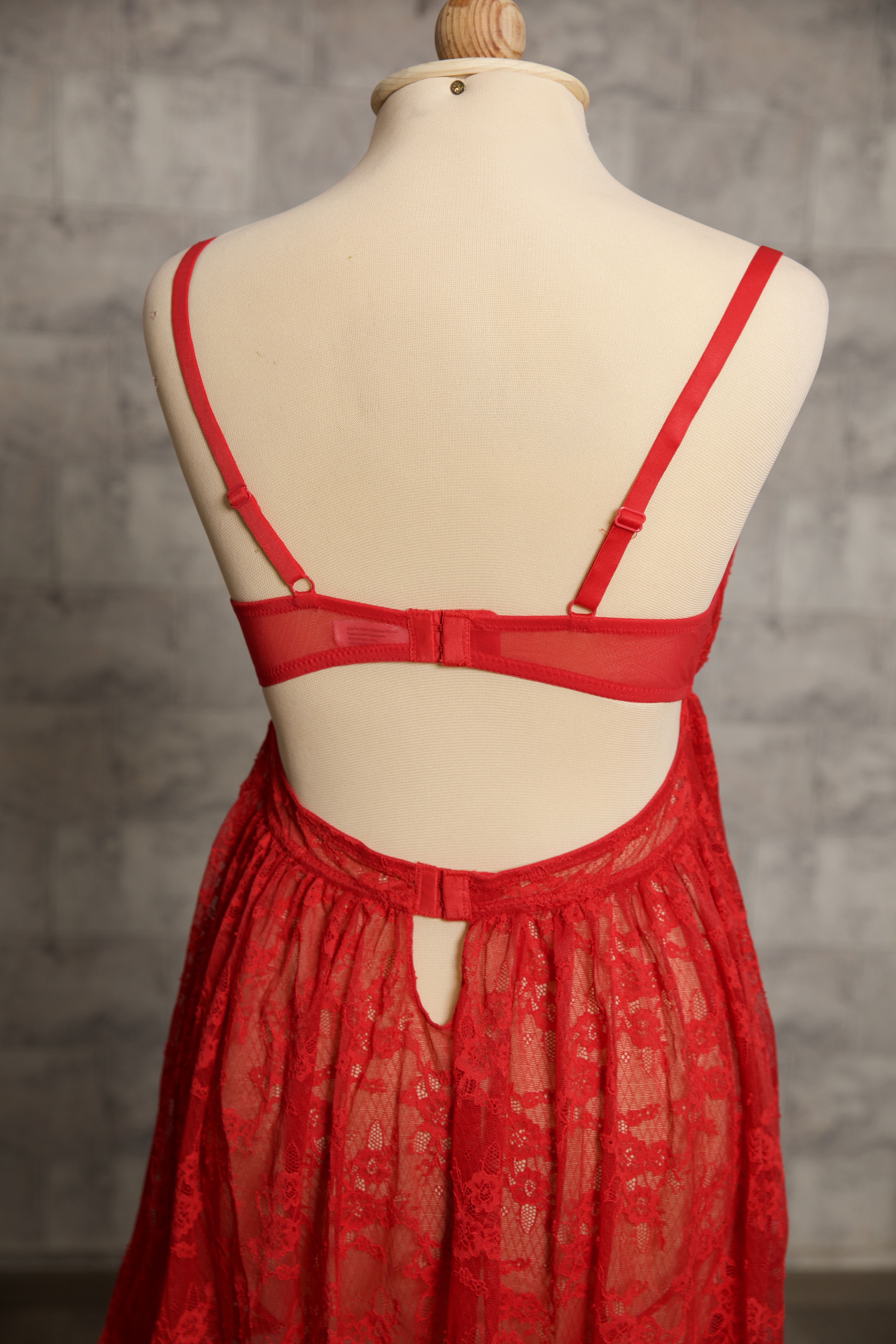 Nuisette en Dentelle Avec String403