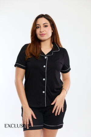 Pyjama Coton Été Short Midnight Code