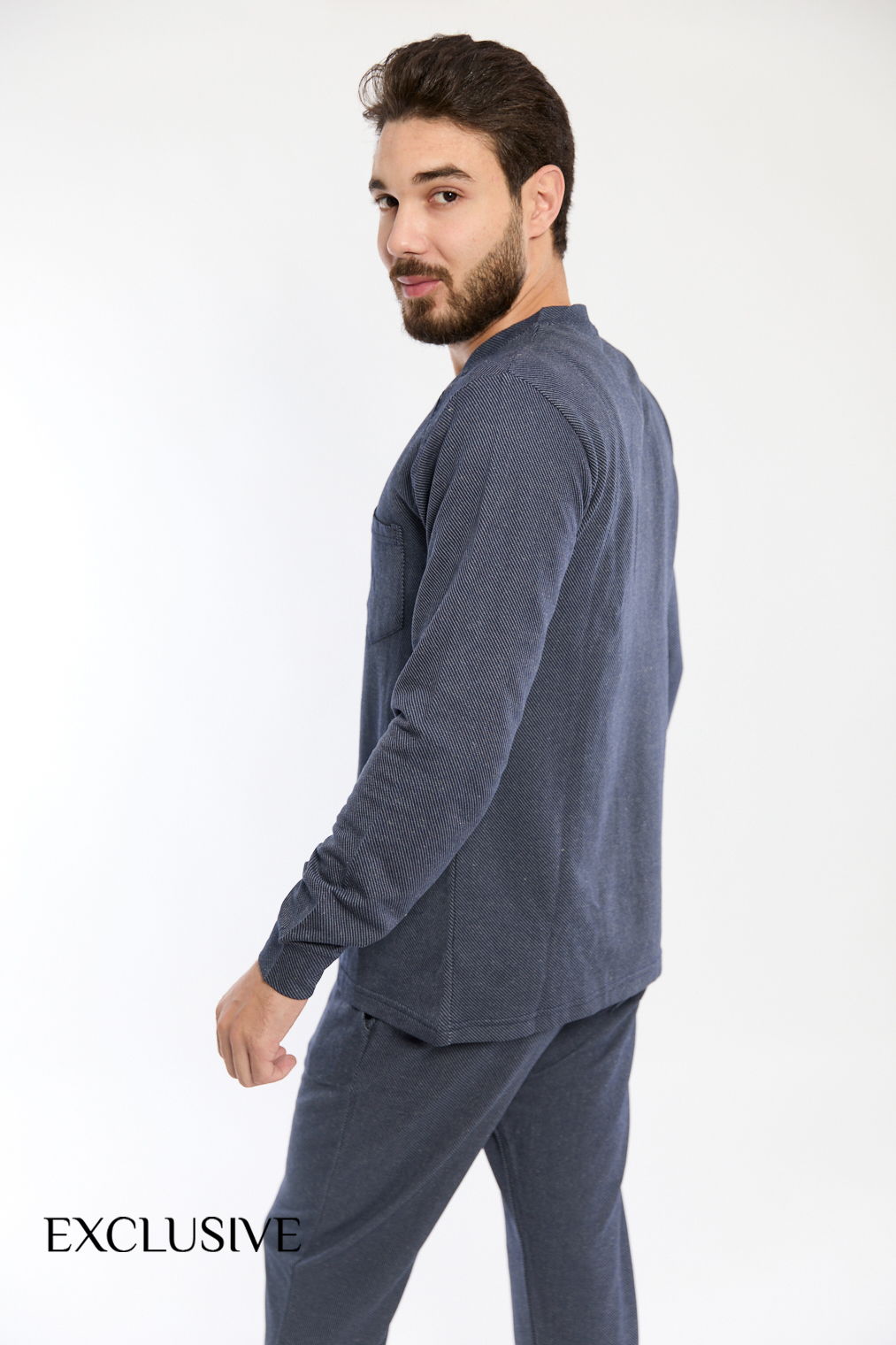 Pyjama Homme bleu 4