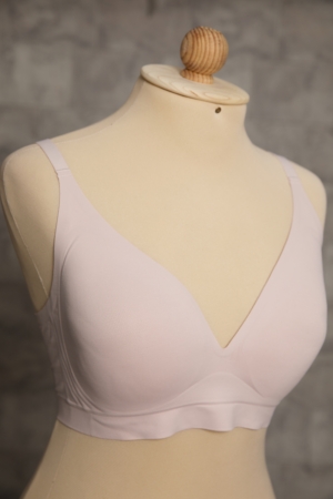 Soutien-Gorge Invisible Sans Armatures en Microfibre Ultra-Confort - Rose / Beige