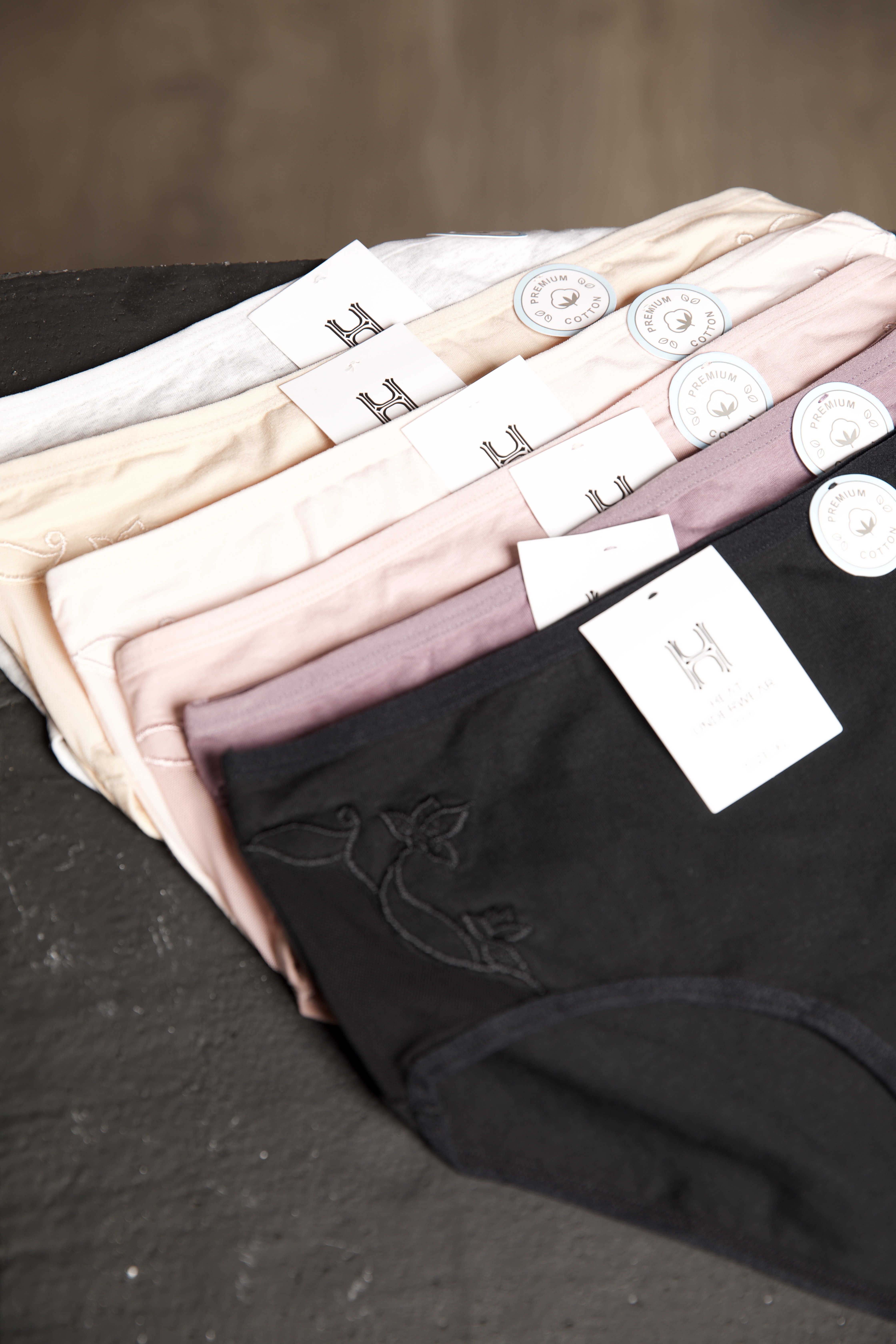 Culottes Maximale Douceur en Coton avec Broderie Florale